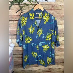 Tommy Bahama Silk Camp Shirt FloralRare Design Men’s Size Medium
